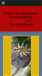 Mobile Screenshot of klassische-homoeopathie-neumarkt.de